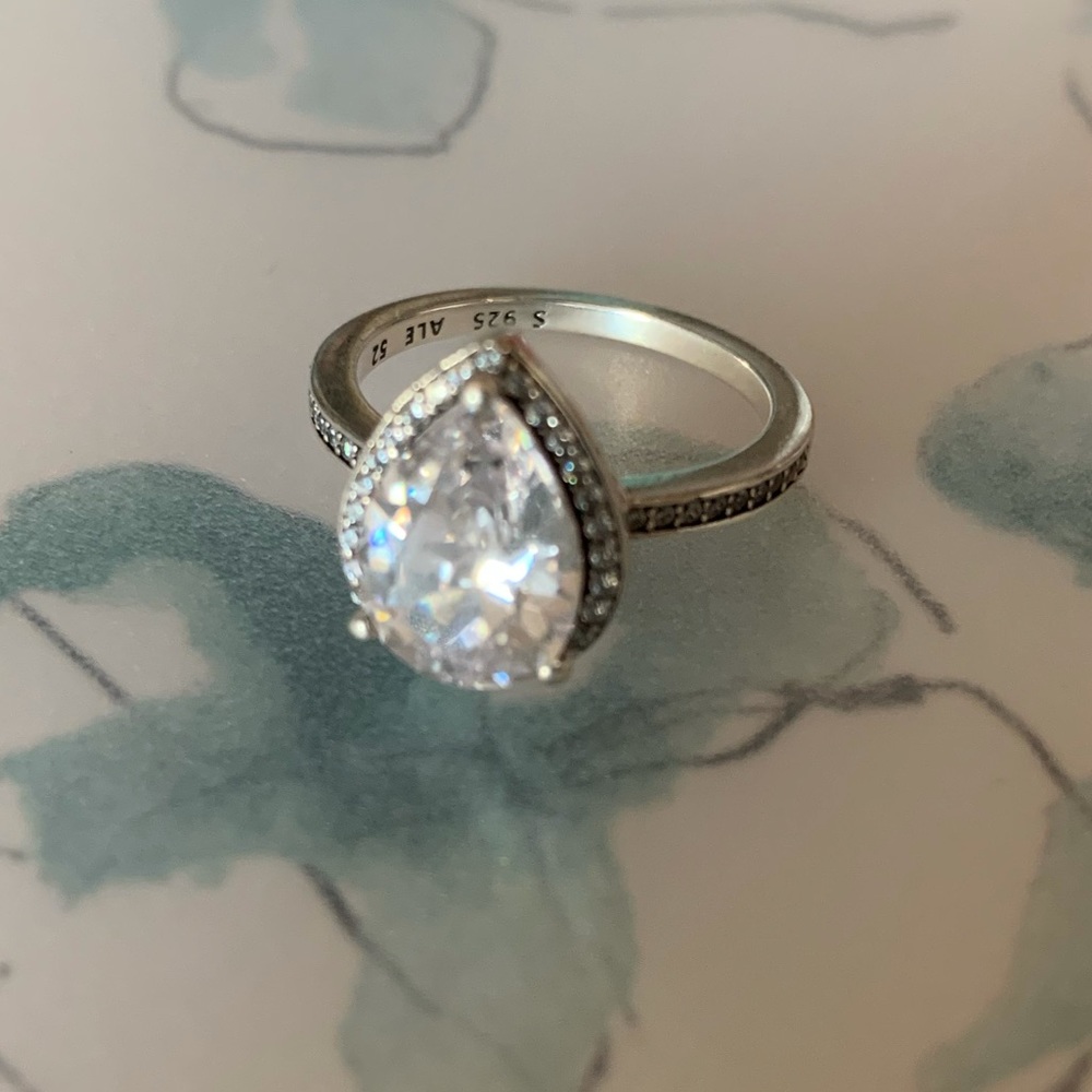 🛑ON HOLD🛑Pear Shape and Wishbone Pandora Rings